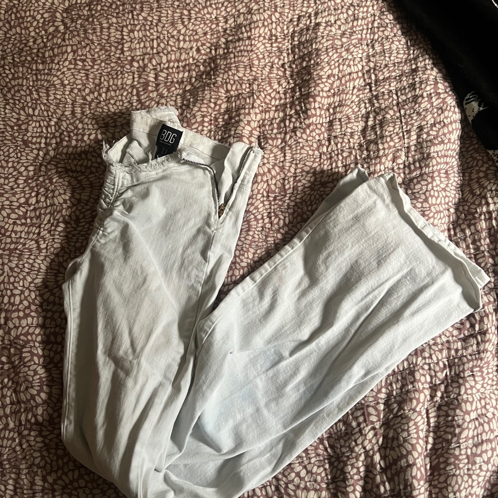 Urban Outfitters BDG White Flare Jeans
